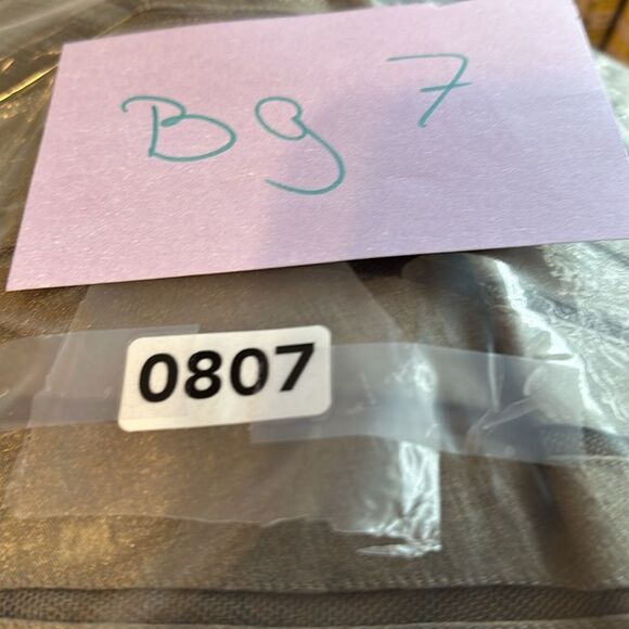 Adrianna Papell Occasions Bronze Shutter Pleat Dress  & Jacket Sz 8 - Picture 15 of 15